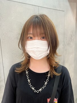 ユーフォリア 池袋東口駅前店(Euphoria) 【Mizuki指名で叶う♪】カジュアル可愛いミディアムウルフ : )