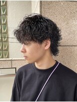 ゴーズゴー 吉祥寺(e)店(go s go)&nbsp;ウェーブウルフ/メンズパーマ/波巻きパーマ