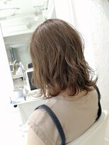 ファイブボックスヘアー 広島(five vox hair)&nbsp;予防美容ケアカラー　グレージュ（女性/40代）