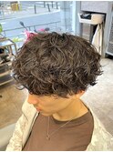 guest snap 刈り上げ前下がりマッシュ×シャドウパーマ