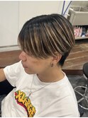 カット、ニュアンスパーマ