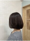 内巻きボブ