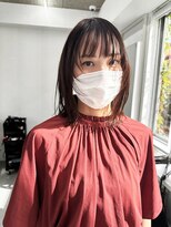 カノエ 山口小郡店(canoe) 顔周りレイヤー/髪質改善/髪質改善縮毛矯正