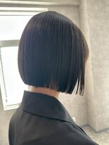 サクラ 岐阜(SAKURA)&nbsp;首元スッキリとさせてた前下がりボブ！　岐阜美容室