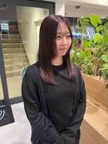 オーシャン(Ocean) 【OceanHair&Life田中愛梨】艶色/秋カラー/ボルドーピンク