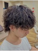波巻きツイストパーマ[千葉/メンズ]