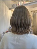 ワンブリーチでベージュ