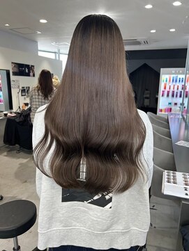 キング 枚方店(K!ng) 縮毛矯正髪質改善ハイライトレイヤーカット枚方美容室エクステ