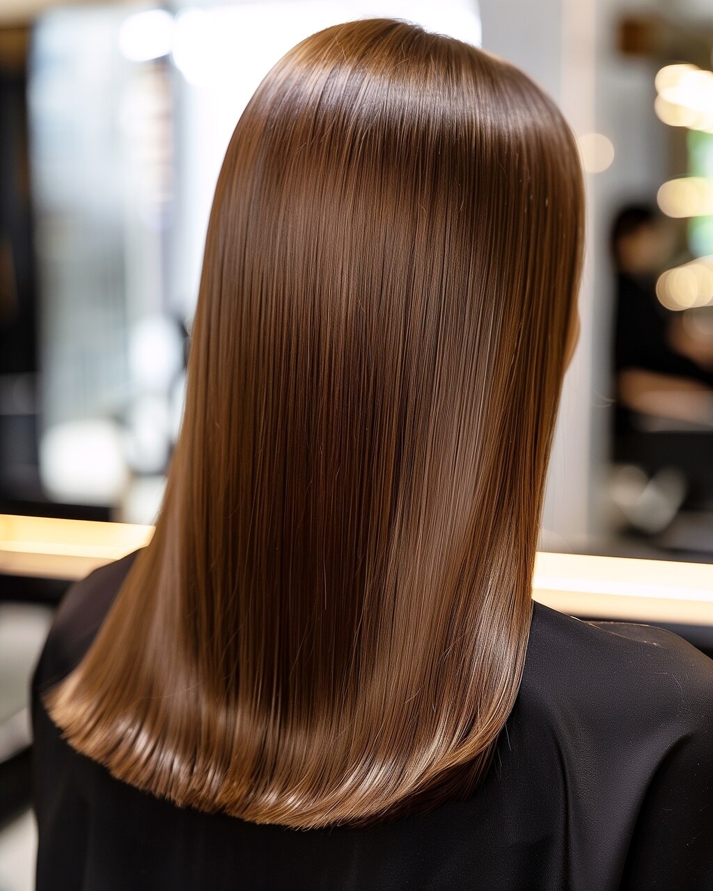 人気no.1【艶作りメニュー】カット＋ケラチンカラー　￥13500