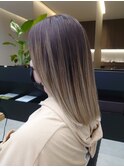 バレイヤージュ風カラー【広島五日市レーノ　左田野徹】