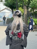 ハーフアップアレンジ