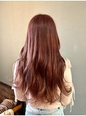 ダブルカラー/ハイトーン/ブリーチ/髪質改善/ピンク/韓国風