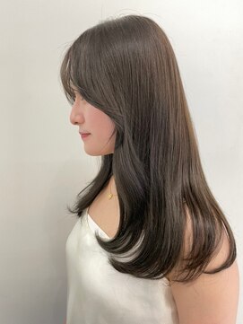 ルミ 上大岡店(Lumi) 顔型別ヘアスタイル特集/レイヤーカット/マロンベージュ