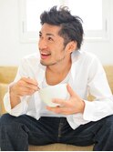 ツーブロック/メンズパーマ/ニュアンスパーマ/ブルージュ