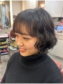 ☆かわいいボブパーマスタイル☆