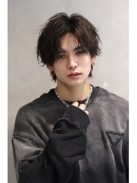 リップス 渋谷(LIPPS) 緩めスパイラルセンターパート