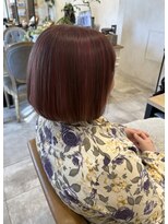 ラボヌールヘアーグレース 門前仲町店(La Bonheur hair grace)&nbsp;アンブレラカラー/ココアブラウン/ピンクベージュ/ショコラ
