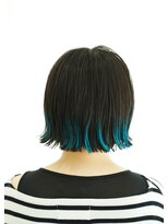 ピケトワール(piquetoile)&nbsp;毛先カラー＆切りっぱなしボブ