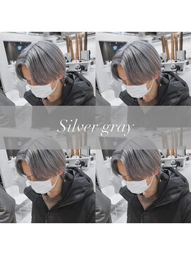 ルーストデラックス 京都河原町三条(ROOST dx) センターパート×ハイトーン