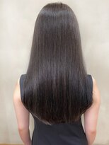ソワバイアロマヘアー(soi by AROMA hair) 黒髪ロング/縮毛矯正/ストレートロング/髪質改善/韓国っぽロング