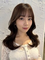 アビー(ABBEY3)&nbsp;レイヤーカットミディアムレイヤー顔周りレイヤーロングレイヤー