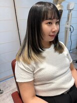 ルシュカイチマルニ(Rasca102)&nbsp;Rasca◇インナーベージュ　レイヤーカット　ミディアムヘア