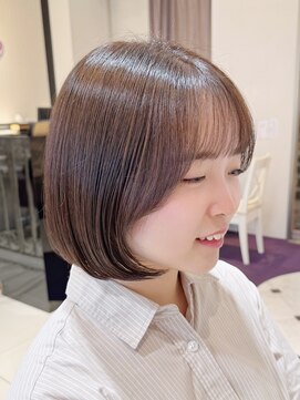 ハピネス 河原町店(Happiness) 内巻きボブ　伸ばしかけボブ　京都美容室　進詩織