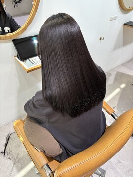 ゴカンムード(Gokan mood) 髪質改善縮毛矯正ダブルカラーハイライトショートカット30代40代