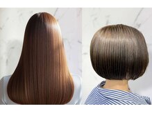 スタートの雰囲気（縮毛矯正経験豊富なスタイリストがマンツーマンで施術します！）