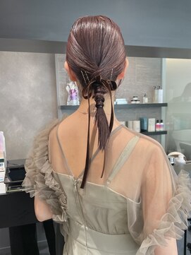 ケンジ 横浜(KENJE) 編みおろし/タイトアレンジ/ヘアセット/お呼ばれ