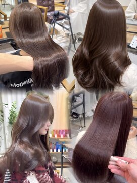 コート 表参道(Cote) 美髪レイヤーカット／くびれ巻き髪/ベージュカラー