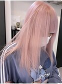 インナーカラー/トリートメント/デザインカラー/ペールピンク