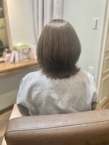 美容室エルカミノ&nbsp;トーンアップダブルカラー×外国人風レイヤースタイル