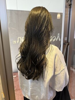 アクセスムーン ひたちなか店(Access Moon)の写真/【<スタンダード>カット＋カラー＋トリートメント】丁寧な施術で美しくなれるスタイルを[水戸/ひたちなか]