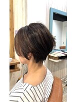 ミクロ ヘアーデザイナーズ(396 Hair Designers)&nbsp;前下がりのリバースレイヤー