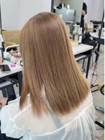 プライズ 所沢プロぺ通り店(prize)&nbsp;ブリーチカラー◎ミルクティーベージュ透明感/韓国レイヤー所沢