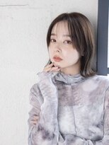 ヘアーメイクパウダー 天王寺寺田町店(Hair make powder) 大人可愛い20代30代40代小顔ウルフボブグレージュくびれ