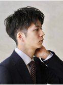 ツーブロックアップバング