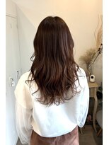 ロッカ(ROCCA)&nbsp;チェリーブラウンナチュラルウェーブ×柔らかブラウンカラー