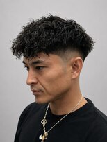 スター 稲沢店(STAR)&nbsp;フェードカット×ツイストスパイラルパーマ