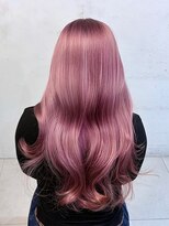 ソアバイリコヘアー(soar by LiCO Hair)&nbsp;pink beige /ブリーチ/ハイトーンカラー