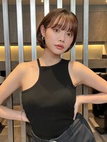 トイロ 中目黒(Toiro)&nbsp;ミニボブワンレンボブ韓国ボブタッセルカット