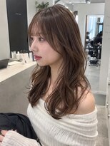 アクロ 梅田店(ACRO)&nbsp;透明感ブラウンフェイスレイヤーロング