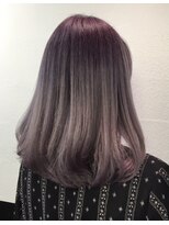 ヘア イズム 表参道(HAIR ISM) プラムグレー　グラデーションスタイル