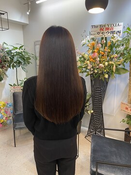 ジエクト ヴィシア(The Ect VIXIA) 田村千恵  髪質改善×超音波アイロン