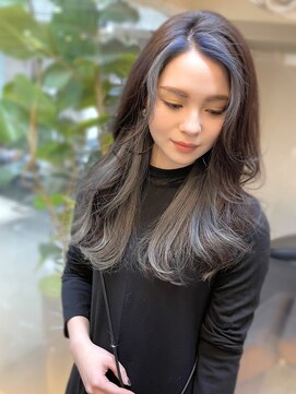 ディア(.eer) センターパート/フェイスフレーミングカラー/大阪/心斎橋/南船場