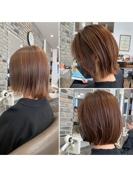 エトワ(ETOWA) 【ビフォーアフター】ミディアム→大人ショート