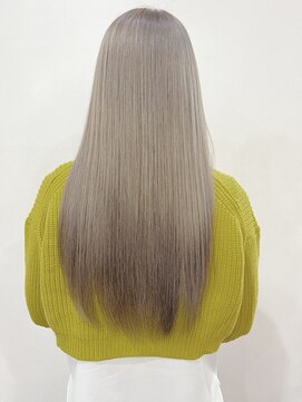 イーストハムアール(EAST HAM r) 艶髪◇ホワイト/ストレート