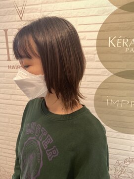 ヘアーデザイン ビビッド(HAIR DESIGN VIVID) ミディアムくびレイヤー