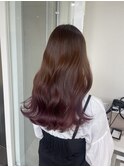 グラデーションカラーバレイヤージュインナーカラー　ryota